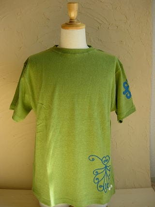 若草色のヘンプTシャツ